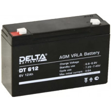 Аккумулятор DELTA DT 6В 12 Ач AGM