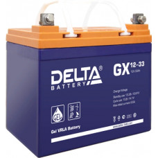 Аккумулятор DELTA GX 12В 33 Ач (GX 12-33 Xpert)