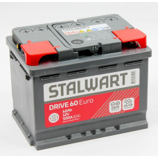 Аккумулятор STALWART Drive 60 Ач, 500 А, обратная полярность