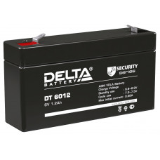 Аккумулятор DELTA DT 6012, 6В 1.2Ач, AGM, 6В 1.2Ач, AGM