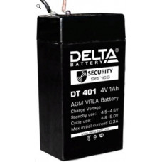 Аккумулятор DELTA DT 4В 1 Ач (DT 401) AGM