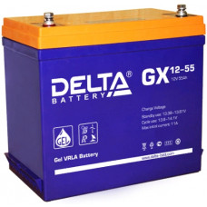 Аккумулятор DELTA GX 12В 55 Ач (GX 12-55 Xpert)