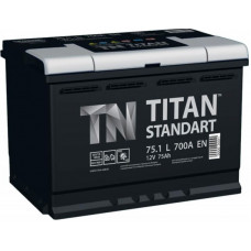 Аккумулятор TITAN Standart 75 Ач, 700 А, обратная полярность