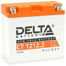 Аккумулятор DELTA CT 1212.2, 12В 14Ач, AGM, 12В 14Ач, AGM
